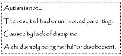 What autism is not...