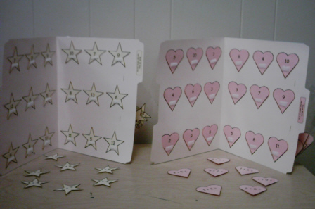 Example of File Folder Games - Front