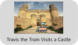 Travis the Train Visits a Castle