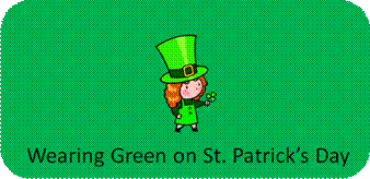Wearing Green on St. Patrick's Day
