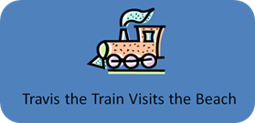 Travis the Train Visits the Beach