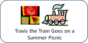 Travis the Train Goes on a Summer Picnic